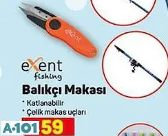 EXENT FİSHİNG BALIKÇI MAKASI EXENT FİSHİNG BALIKÇI MAKASI